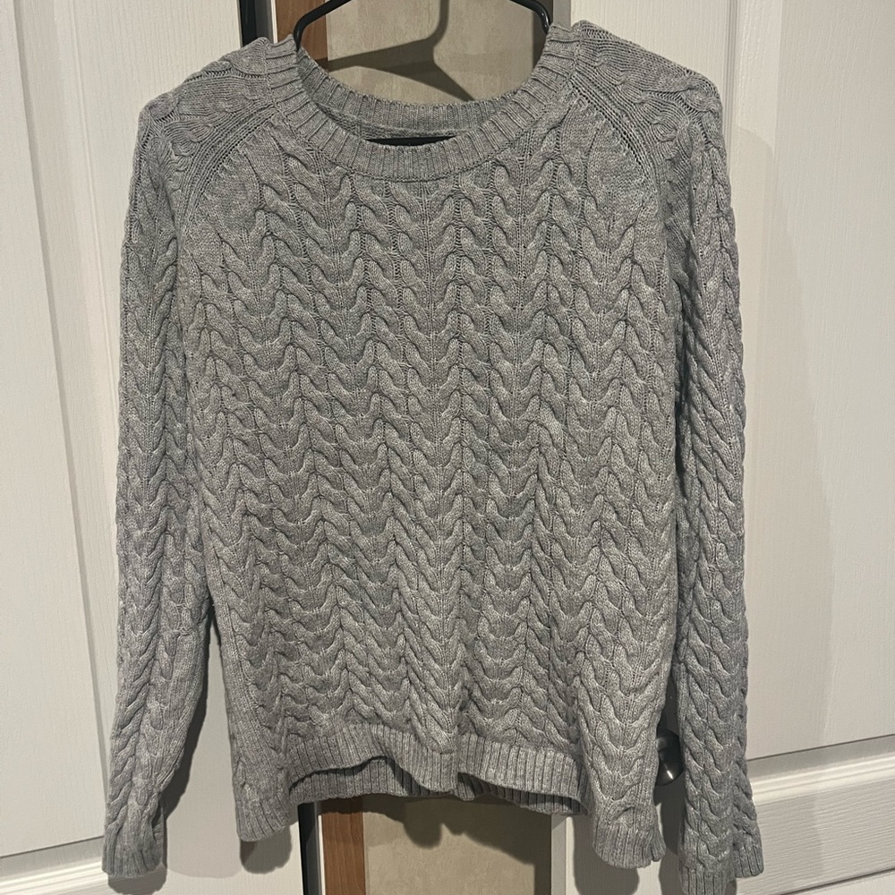 Gray sweater